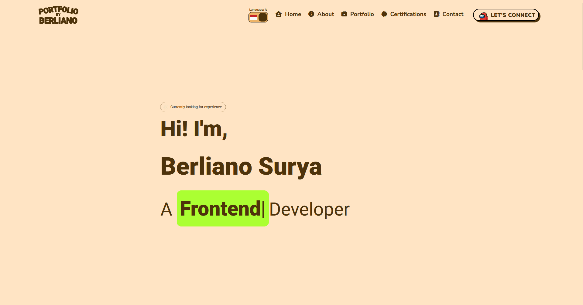 Old portfolio site